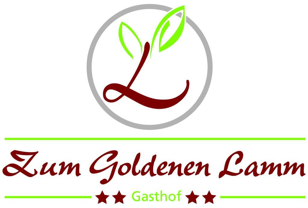 Отель Gasthof Zum Goldenen Lamm Wettelsheim Экстерьер фото